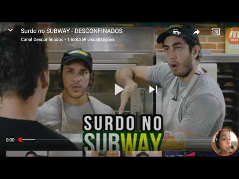 REACT-SURDO NO SUBWAY DESCONFINADOS