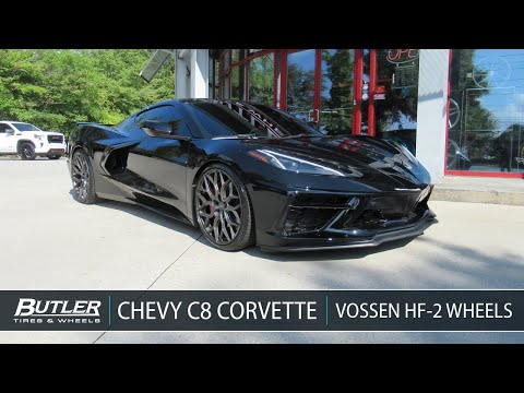 Chevy C8 Corvette | 21/20 Vossen HF-2 Wheels | Butler Tire