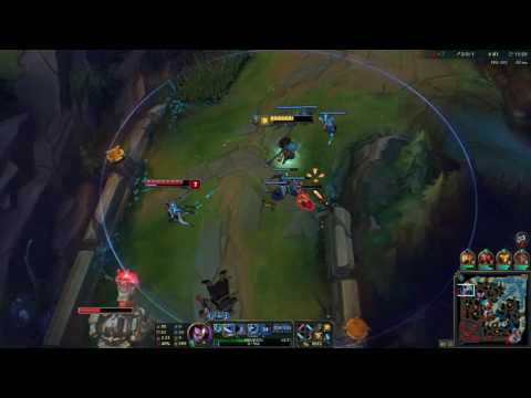 Yasuo vs Graves Gameplay | How to lose lane and win game.