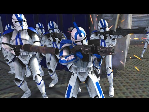 Echo's 501st Busts Grievous' Bunker! - Men of War: Star Wars Mod Battle Simulator