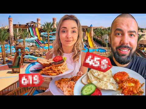 EGYPT ALL INCLUSIVE! HOTEL FOOD TEST | Check In