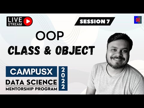 OOP Part 1 | Class & Object | Data Science Mentorship Program(DSMP) 2022-23