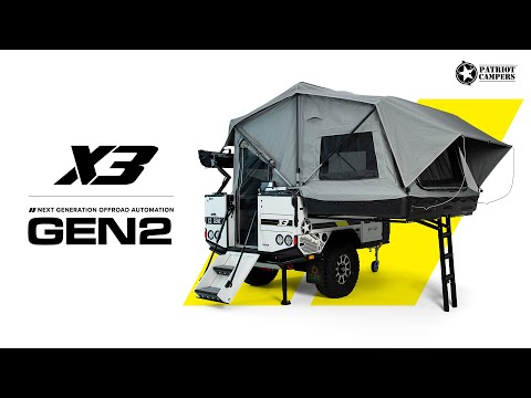 Introducing the ALL-NEW GEN2 X3 Camper Trailer | Next Generation Offroad Automation