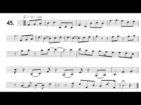 MSA Lesson 45 treble clef metric reading