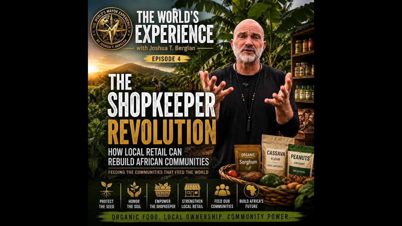 The Shopkeeper Revolution episode cover with Joshua T. Berglan