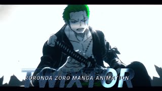 RORONOA ZORO MANGA ANIMATION TWIXTOR 
