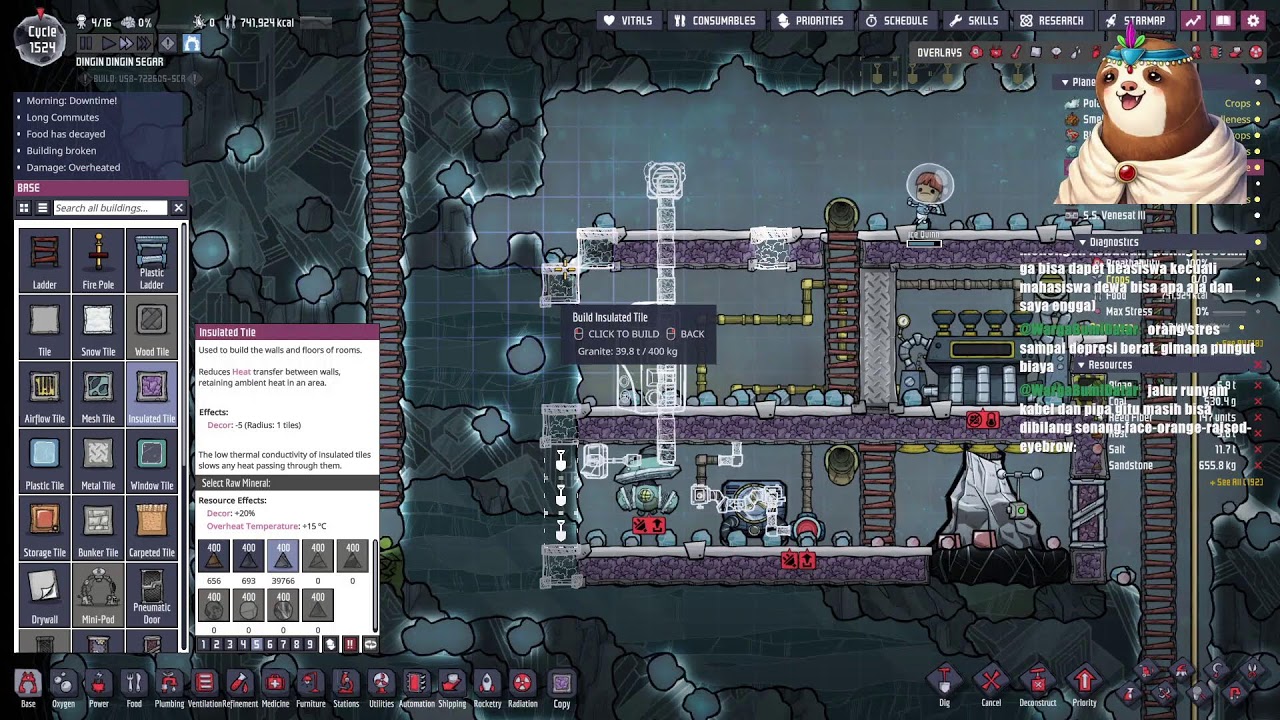 Bisa kelar semua imperative ga ya? | OXYGEN NOT INCLUDED FROSTY PLANET DLC