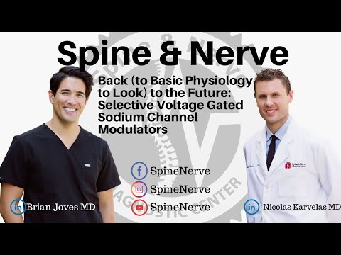 Back (to Basic Physiology to Look) to the Future: Selective Voltage Gated Sodium Channel Modulators