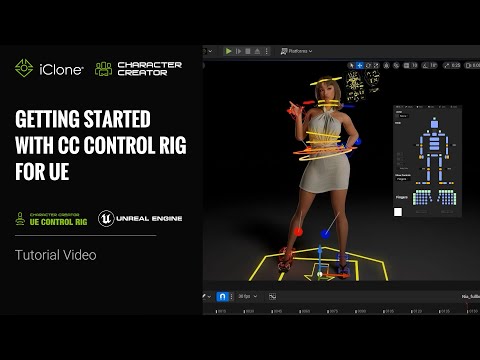 Getting Started with CC Control Rig for UE | Unreal Control Rig Plug-in Tutorial