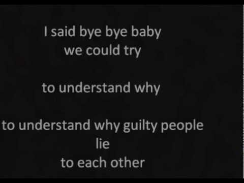 Margaret Urlich- Guilty People (Lyrics)