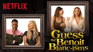 Madelyn Cline, Kate Hudson and Glass Onion Cast Guess Southern Slang | Netflix
