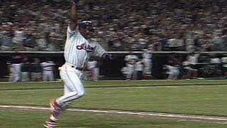 LAA@CLE: Albert Belle blasts walk-off slam to center