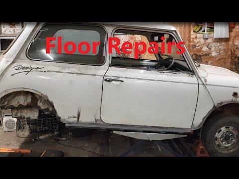 Project Designer Ep 21 - Boot floor and seat base reapirs on my Austin Mini
