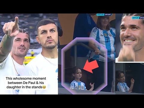 Rodrigo De Paul's Heartwarming Dance with Daughter Goes Viral! / football news today