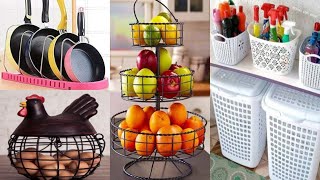 Space Saving Kitchen Organisers/ Amazon kitchen products/Racks/pantry/ Baskets