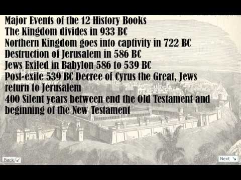 Old Testament Survey Lesson 6 Summary