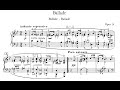 Grieg - Ballade op 24 in G minor (Andsnes)