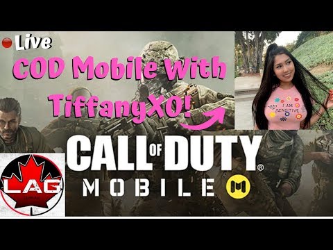 Call of Duty Mobile Live! With TiffanyXO! - COD MOBILE