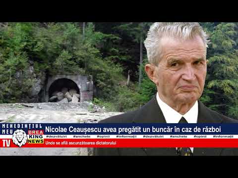 NICOLAE CEAUȘESCU HAD PREPARED A BUNKER IN CASE OF WAR