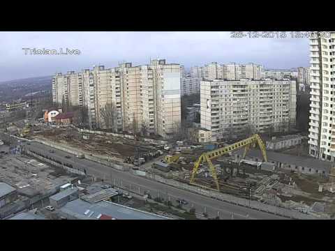 Triolan.Live - Харьков, строительство станции метро "Победа" (26-12-2015)