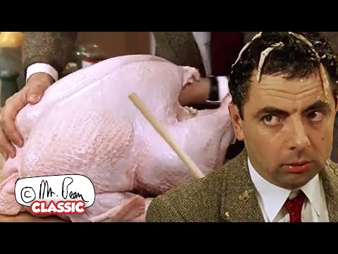 Serving THANKSGIVING Dinner THE BEAN WAY | Mr Bean...