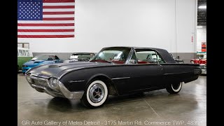 Video Thumbnail for 1961 Ford Thunderbird