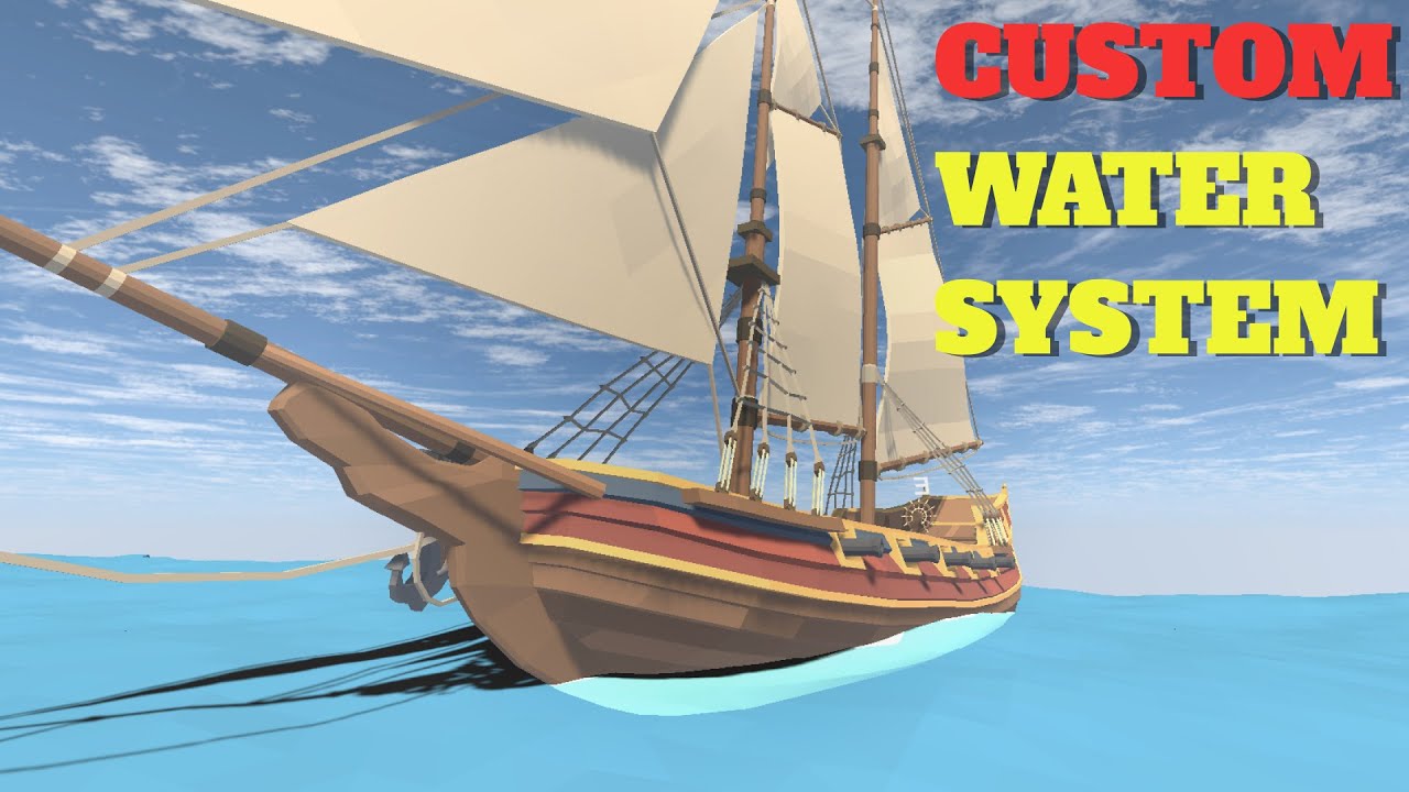 Finishing my Low Poly Water System for my game