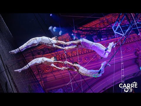 The Flying Caballero’s! Double Wide Flying Trapeze!Wereldkerst Circus Carre Amsterdam 2025