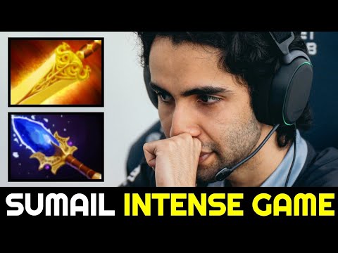 SUMAIL Intense Game vs Grandmaster Tier Enigma — Situational Build Ember Spirit Dota 2