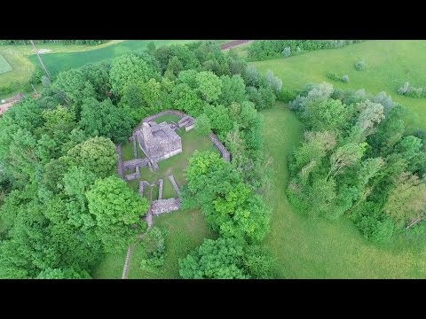 Zurich drone aerial view of Altburg Castle: 60s challenge vlog 18