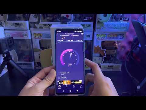 TCL 20 Pro 5G SpeedTest on T-Mobile (Ookla)