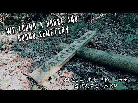 horse and hound cemetery walk at St. James Farm - meet me in the graveyard
