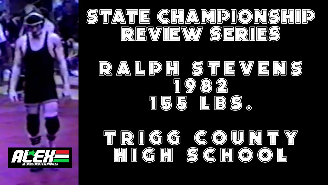 State Wrestling championship match review w/ Ralph Stevens (Trigg County;  1982 155 lbs.)