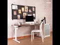 Electric Adjustable Desk with Acasia Wood Top and Socket 160 cm.-9