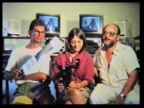 Hervé Godreuil, Marianne Salmas, Jacky Yonnet (1990) by Gérard Courant - Trio #9