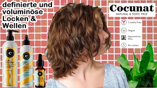Wunderschöne Wellen & Locken mit Cocunat: Locken in 3 Schritten & Gewinnspiel - CURLY GIRL METHODE