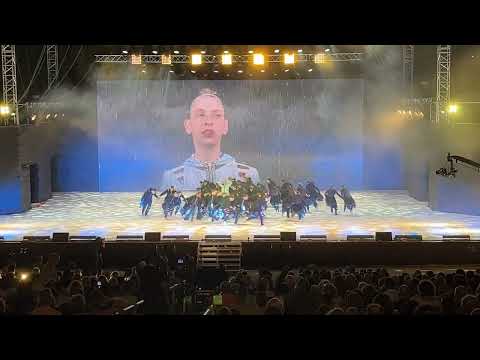 "מבול" בביצוע להקות צבעי מחול, מתוך "רוקדים פלס" תחרות כוראוגרפיה פסטיבל מחול כרמיאל 23