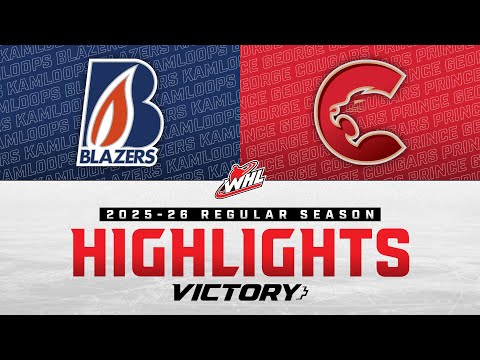 Kamloops Blazers at Prince George Cougars 12/12 | WHL Highlights 2025-26
