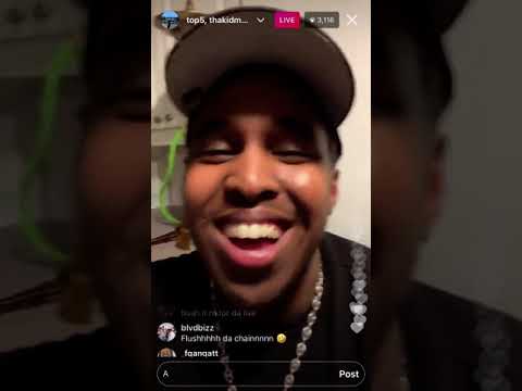 Top5 goes on live with lil Berete after snatching chain