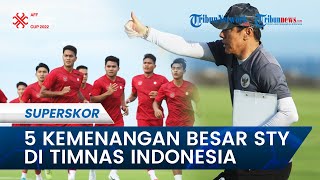 Hasil Apik Kala Hajar Brunei di Piala AFF 2022, Masuk 5 Kemenangan Besar STY Bersama Skuad Garuda