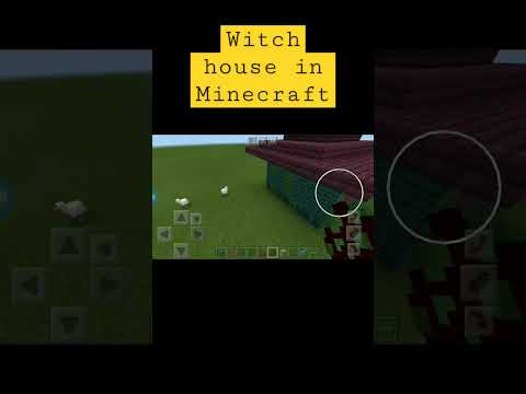 Witch House Magic in Minecraft! #shorts