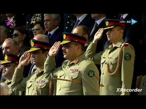 National Anthem Of Azerbaijan, Turkey & Pakistan On The 5th Victory Day Of Nagarno-Karabagh War 2025