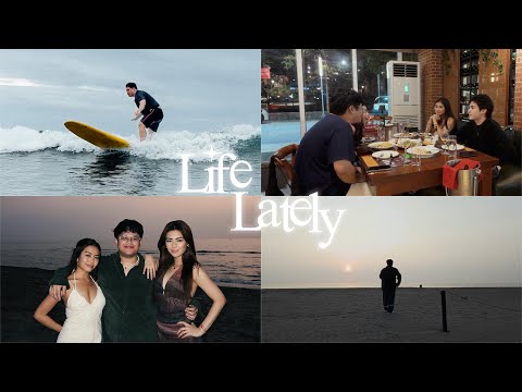 life lately ✧ dinner with friends, bowling, la union, and siargao