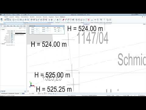 Geländehöhen messen