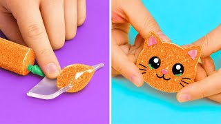 🌈 Bolhas Mágicas com Fita NANO DIY 💖 Fidgets Satisfatórios para Criar