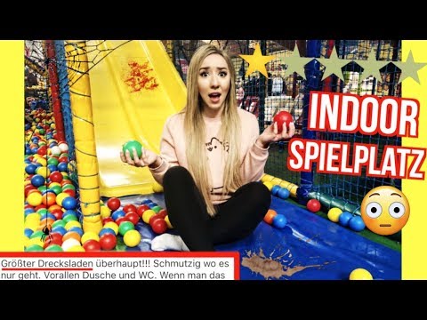 24 STUNDEN im SCHLECHTESTEN INDOOR SPIELPLATZ MEINER STADT - Challenge