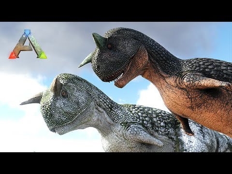 Vou formar uma DUPLA de CARNOTAUROS NIVEL ALTO - ARK Servidor de PVP