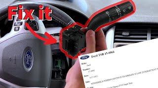 Ford Wipers Wipe By Themselves or Won't Turn Off - TSB 15-0061