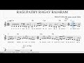 Raghupati Raghav Raja Ram Beautiful Ram Bhajan Piano Tutorial Staff Notation With Chords