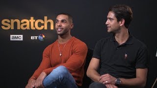 Luke Pasqualino &amp; Lucien Laviscount Talk &#39;Snatch&#39; Season 1